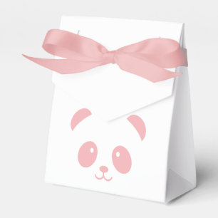 Den gulliga och keliga rosa Pandafavören boxas Presentaskar