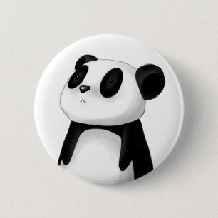 Den gulliga pandaen knäppas knapp