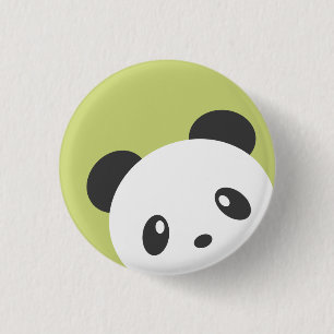Den gulliga pandaen knäppas knapp