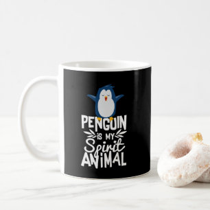 Den gulliga pingvinet är min djura roliga kaffemugg