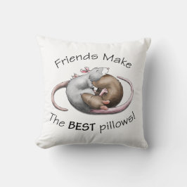 Den gulliga råttan kudder kudde