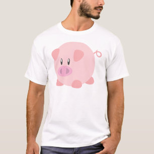 Den gulliga skjortan för gris T, skjortor, Tee Shirt