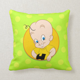 Den gulliga tecknaden kudder kudde