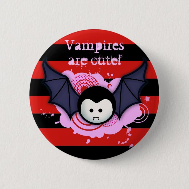 Den gulliga vampyren knäppas knapp (Framsida)