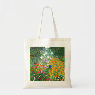 Den Gustav Klimt blomsterträdgårdtotot hänger l Tygkasse
