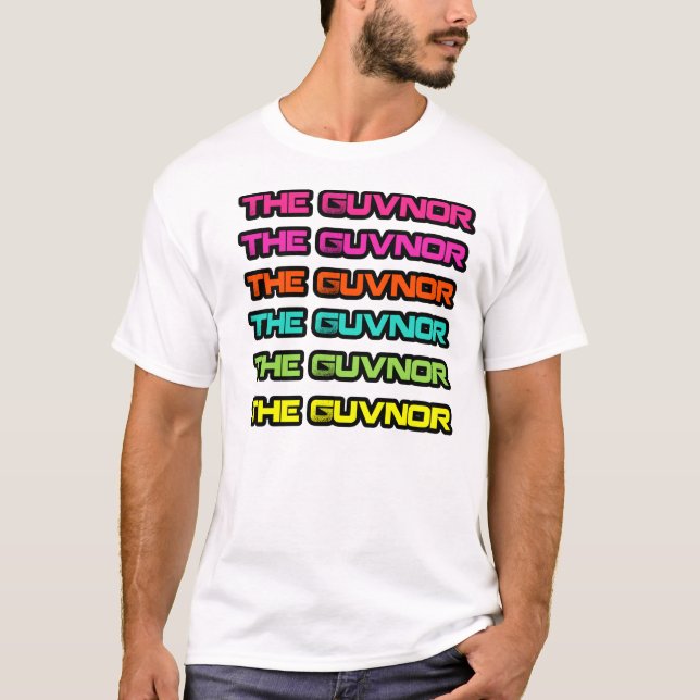 Den Guvnor T-tröja T-shirt (Framsida)