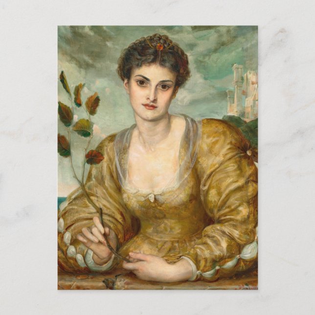 Den gyllene häxan | George R. Chapman Vykort (Framsida)