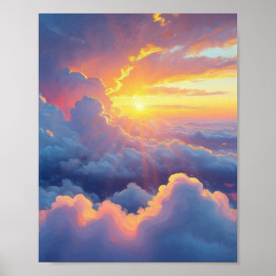 Den gyllene horisonten: En eterisk dans Poster