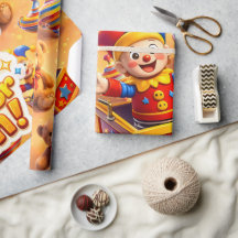 Den gyllene leksleks premium presentpapper omslag
