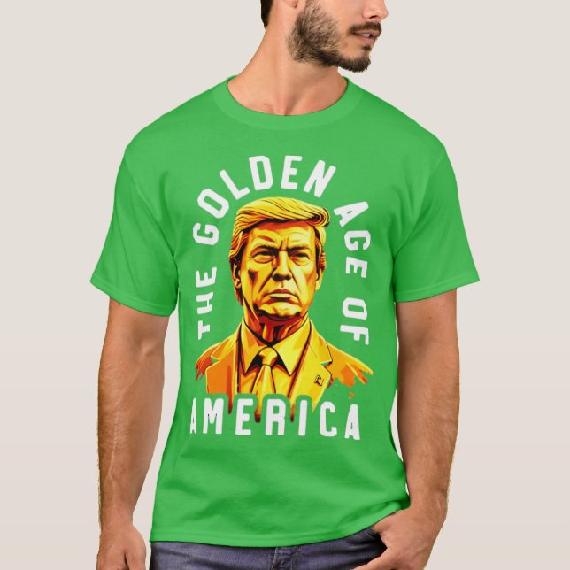 Den gyllene medeltiden i Amerika T Shirt (Framsida)