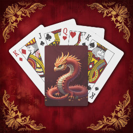Den gyllene serpentin draken.  casinokort