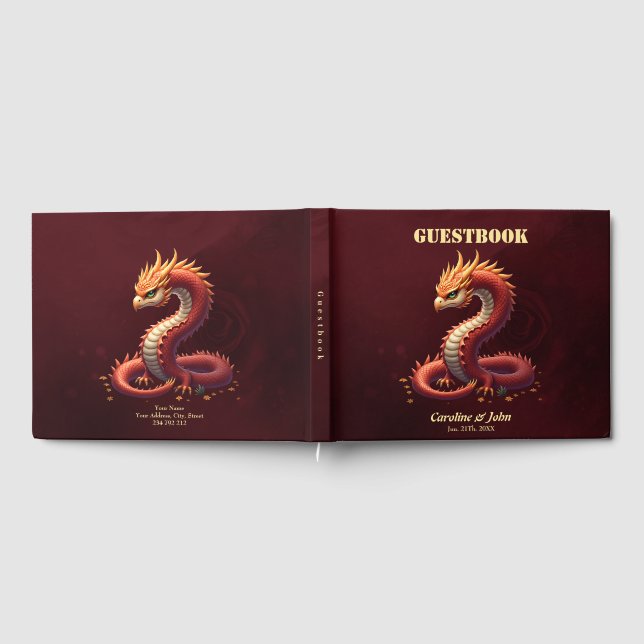 Den gyllene serpentin draken.  gästböcker (Full)
