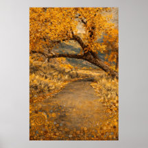 Den gyllene stigen Klimt-inspirerad