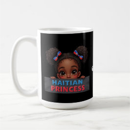 Den haitiska Flagga i Haiti Kaffemugg