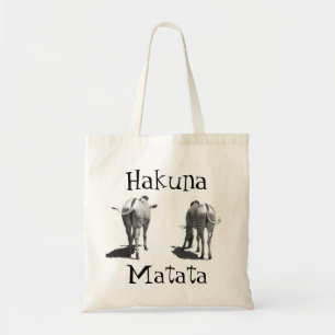Den Hakuna Matata sebrasvanen hänger lös Tygkasse