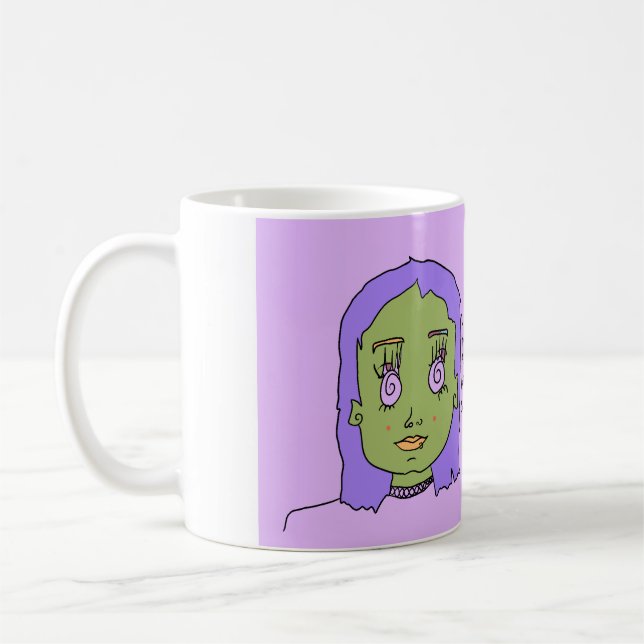 Den Halloumi | Tea och kaffen rånar | #overheard Kaffemugg (Vänster)