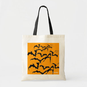 Den Halloween bus eller godis hänger lös Tygkasse