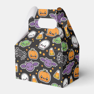 Den Halloween festfavören boxas Presentaskar