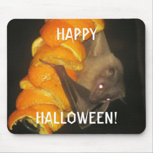 Den Halloween fladdermössmusen vadderar Musmatta