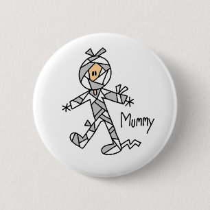 Den Halloween mammastick figur knäppas Knapp