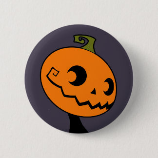 Den Halloween maskoten knäppas Knapp