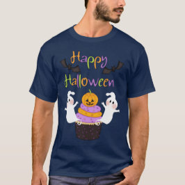Den Halloween muffinen undertecknar T-shirt
