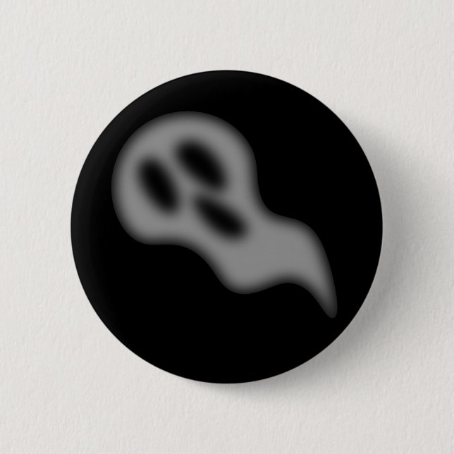 Den Halloween spöken knäppas Knapp (Framsida)