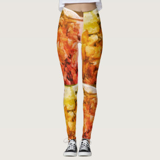 Den hälsosamma Foodie-samlingen Leggings