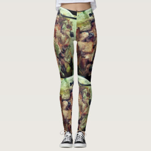 Den hälsosamma Foodie-samlingen Leggings