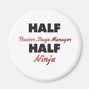 Den halva teatern arrangerar chefen halva Ninja Magnet