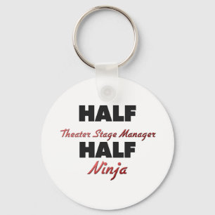 Den halva teatern arrangerar chefen halva Ninja Nyckelring