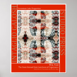 Den halvårsvisa Gala Luncheon of Cognizance Poster