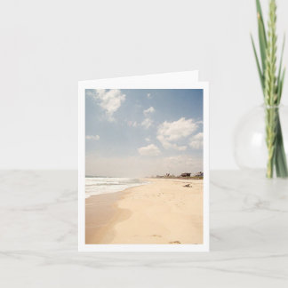 Den Hamptons stranden NOTERAR KORTET Kort