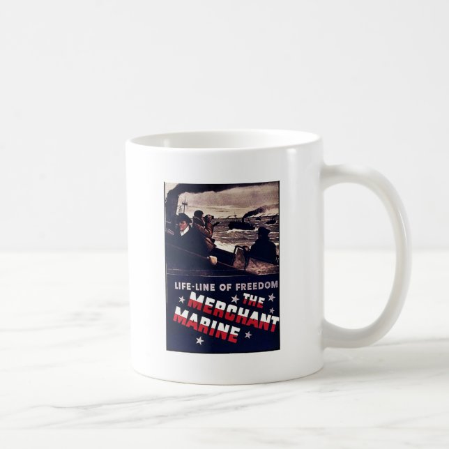 Den handels- flottan kaffemugg (Höger)