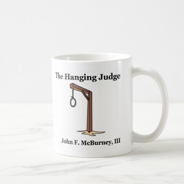 Den hängande domaren kaffemugg (Höger)