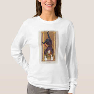Den hängda manen, tarotkort, fransk t-shirt