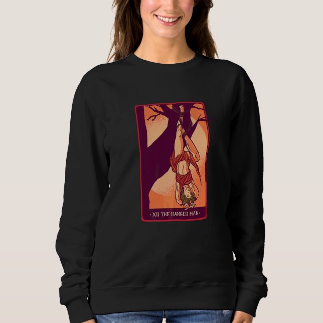 Den Hängde Tarotkortet   T Shirt (Framsida)