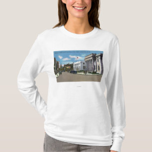 Den Hanover gatan beskådar av posta - kontor T Shirt