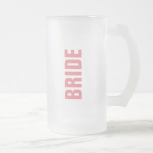 Den hans anpassningsbar och den hennes ölsteinen frostat ölglas