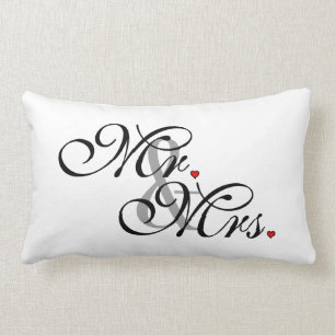 Den hans herrskapmakefrun henne gifta sig nyligen lumbarkudde