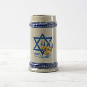 Den Hanukkah muggen - välj stil, färg Sejdel