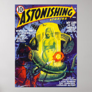 Den HÄPNADSVÄCKANDE tidskriften för Poster
