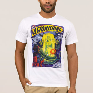 Den HÄPNADSVÄCKANDE tidskriften för T-shirt