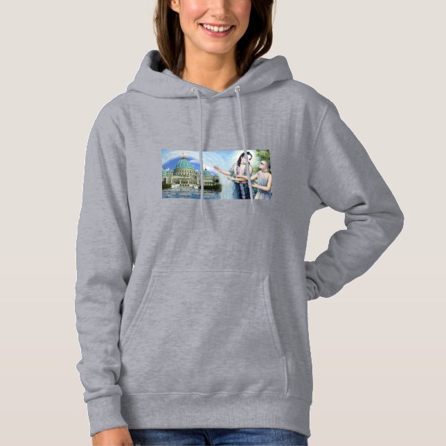 Den häpnadsväckande, tvåsidiga Hoodie T Shirt (Framsida)