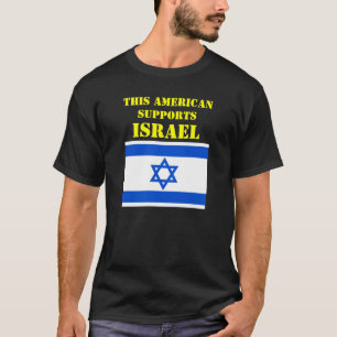 DEN HÄR AMERIKANN STÖDER ISRAEL T-SHIRT