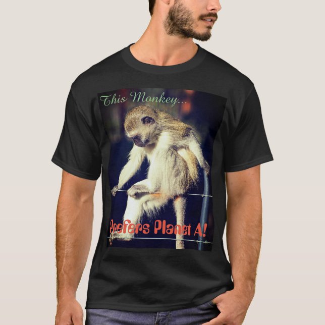 Den här apan t shirt (Framsida)