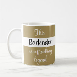 Den här bartendern är en riktig legend — Roligt pr Kaffemugg