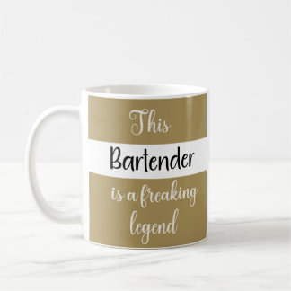 Den här bartendern är en riktig legend — Roligt pr Kaffemugg