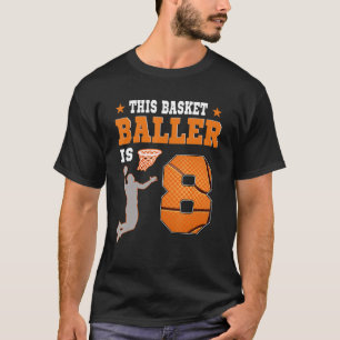 Den här Basket-kvarteret är åtta år gammal basketk T Shirt