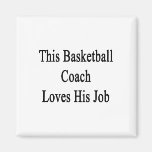 Den här basketbollen Kärlekar hans jobb Magnet